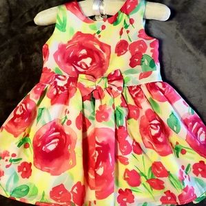 2t girls floral dress